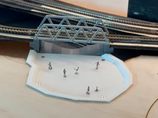 Spur N - Eislaufbahn