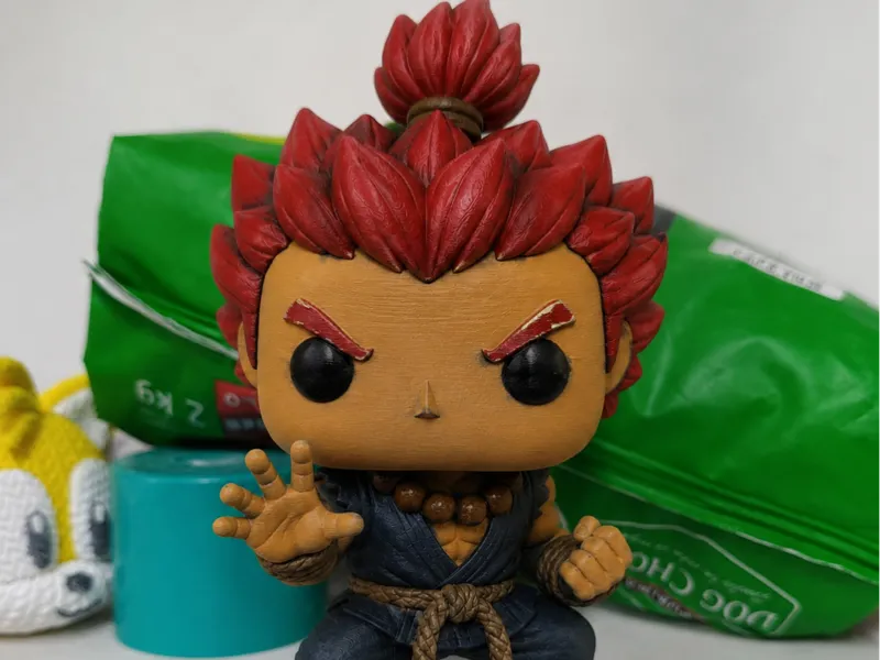 AKUMA STREET FIGHTER FUNKO POP STYLE