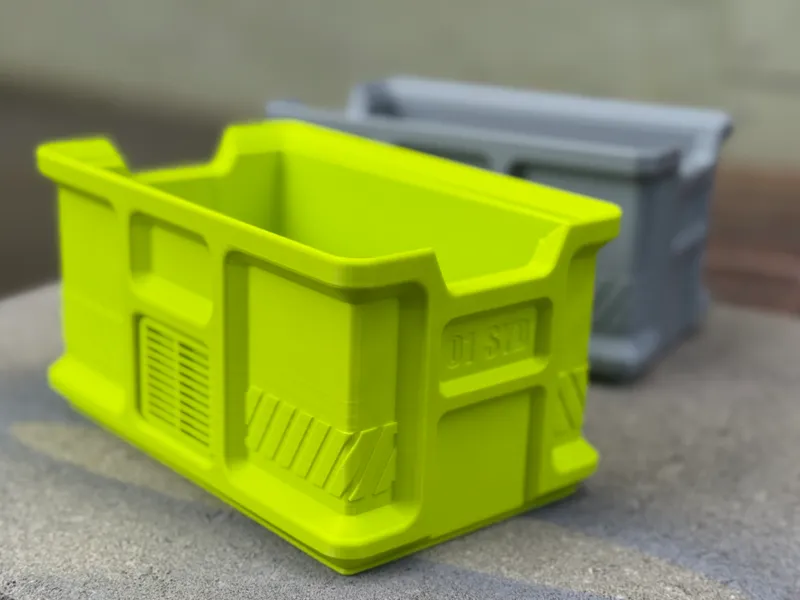 SYD // Blade Runner inspired bin for desktop cargo