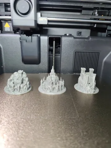Escenografía en miniatura: Miniature Castles – Tabletop Gaming No Supports — vista de referencia 3