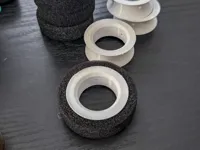 0.2mm layer, 2 walls, 0% infill, 3mm/s Max Volumetric Speed