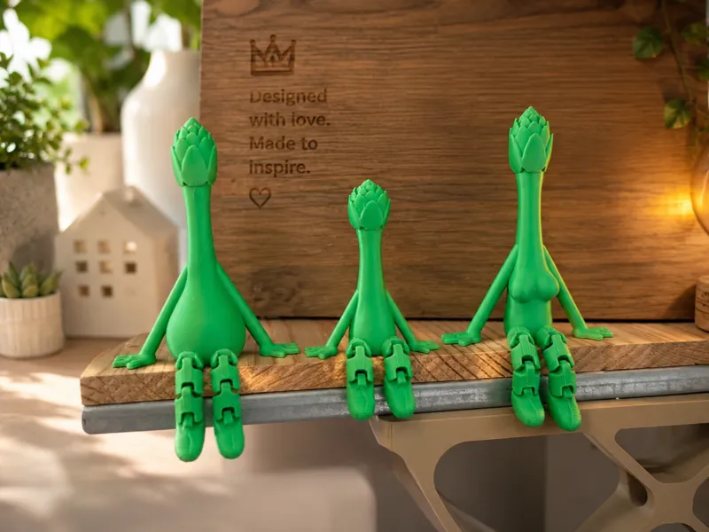 Sitting Asparagus – Flexi family