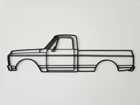 Décoration murale Chevrolet C10 2e génération — photo 1