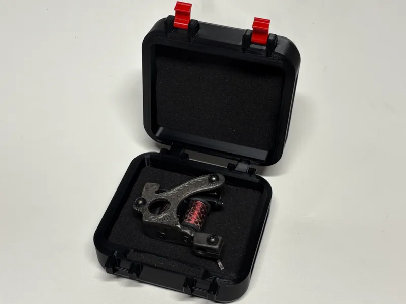 Tattoo Machine Box with Silica Pack Pod