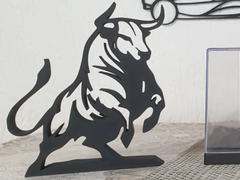 Standing Red Bull F1 Bull