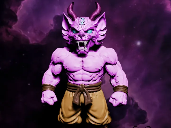 DEMON WARRIOR - MYSTICFORGEWORKS LOGO
