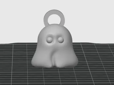 Cute Ghost Keycahin