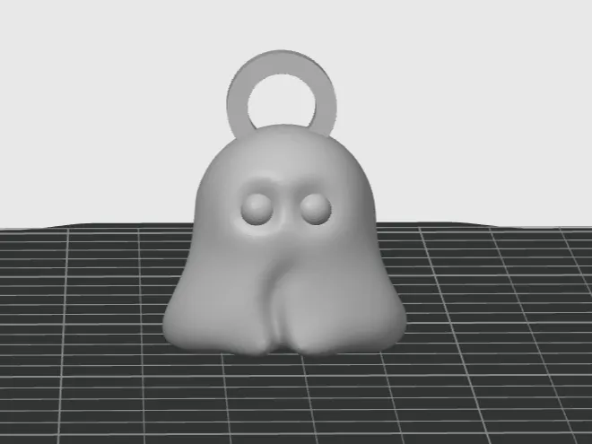 Cute Ghost Keycahin
