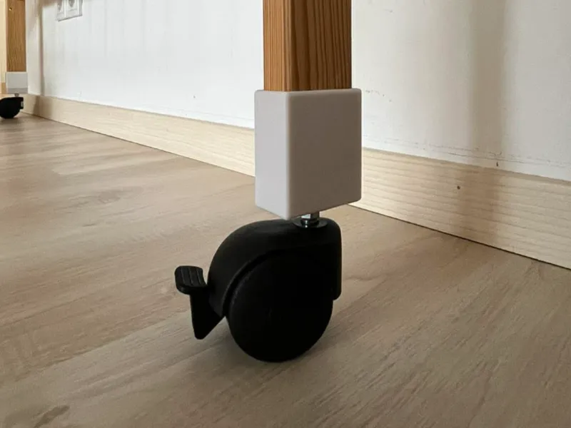 Ikea SNIGLAR - office chair wheel adapter