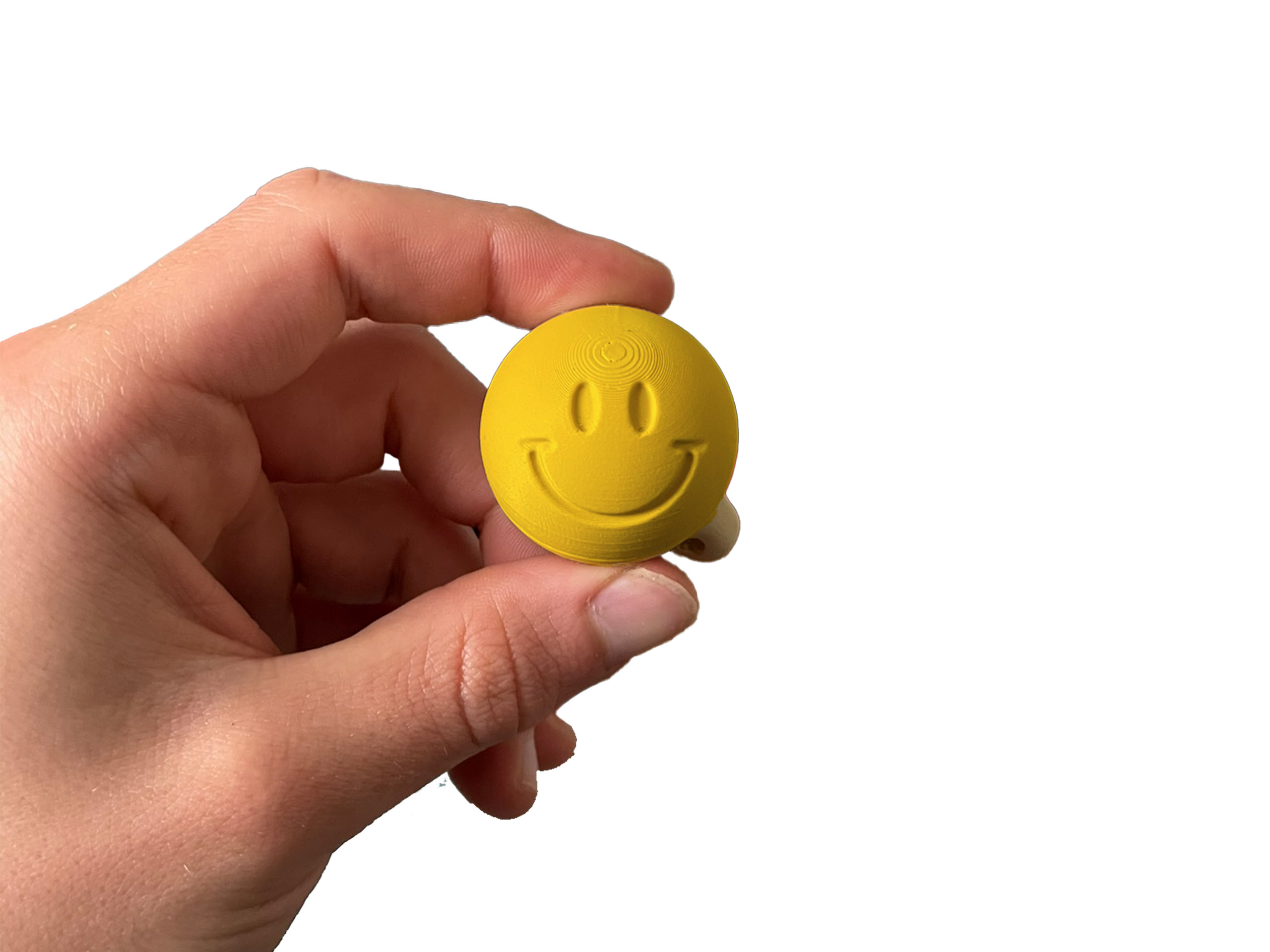 Miniatura 3 do modelo 3D Smiley Keychain / Storage Container