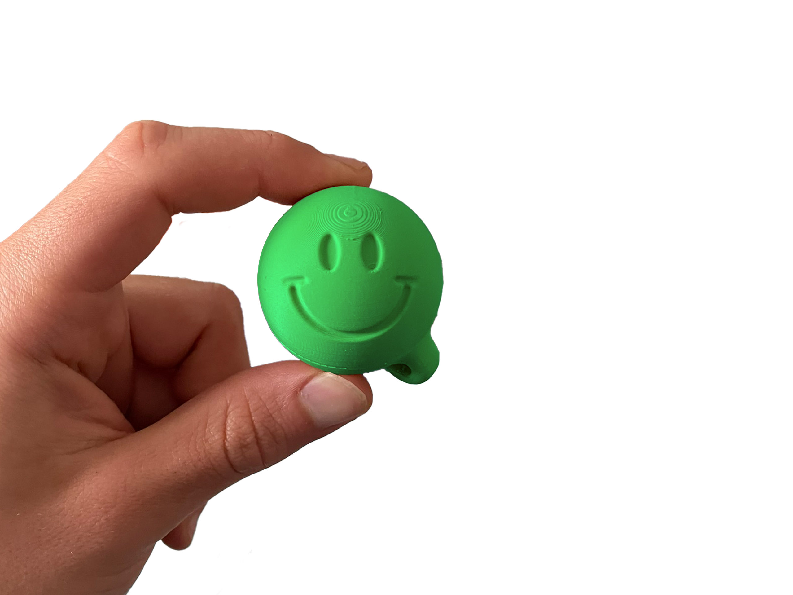 Miniatura 2 do modelo 3D Smiley Keychain / Storage Container