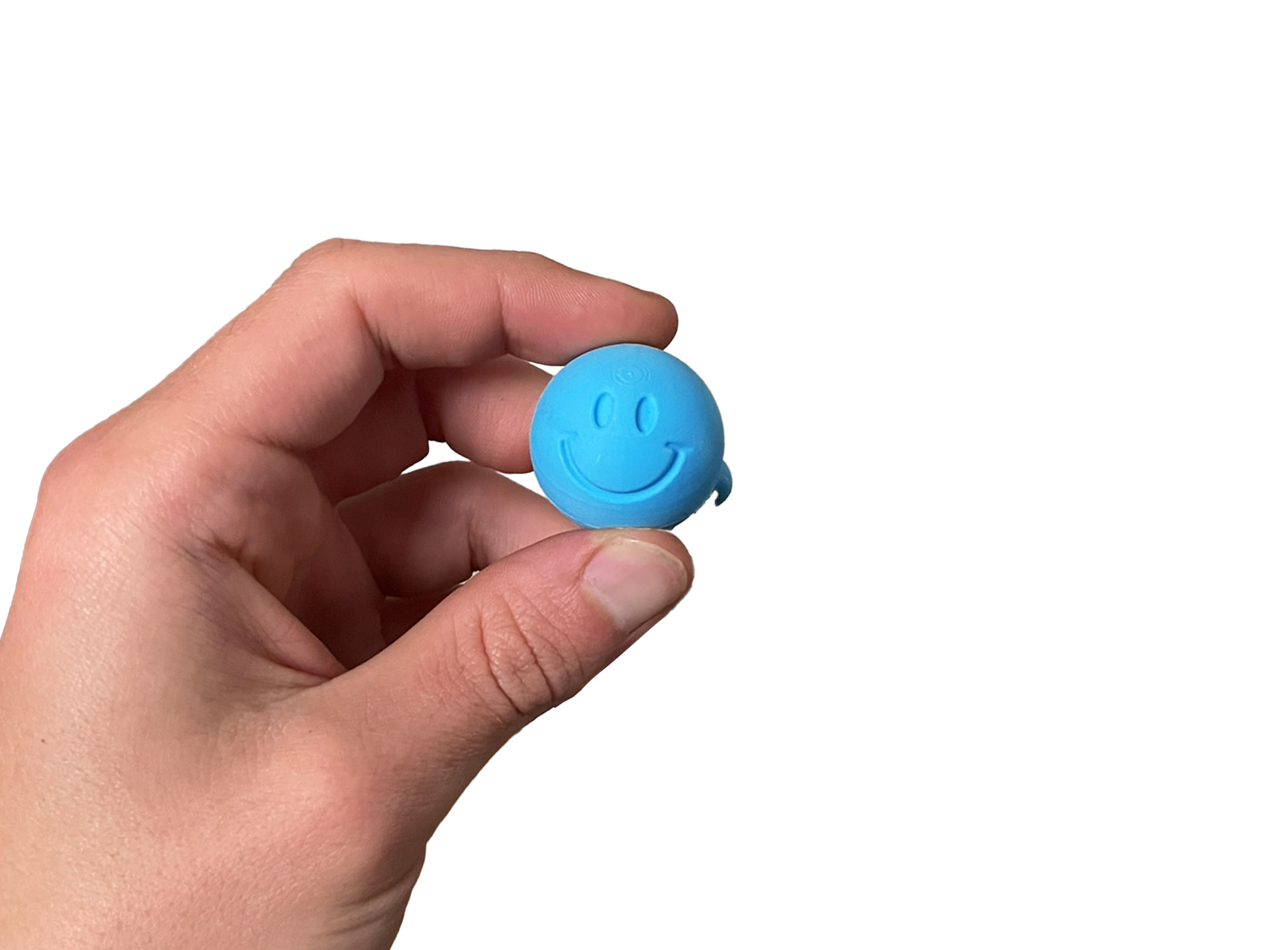 Miniatura 1 do modelo 3D Smiley Keychain / Storage Container