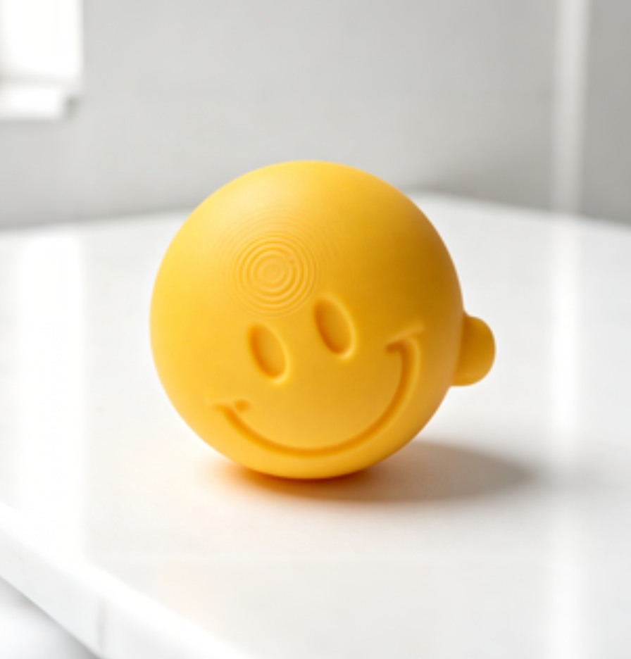 Miniatura 6 do modelo 3D Smiley Keychain / Storage Container