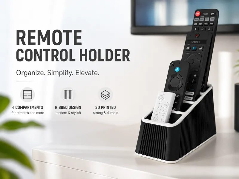 Remote control holder - organizer