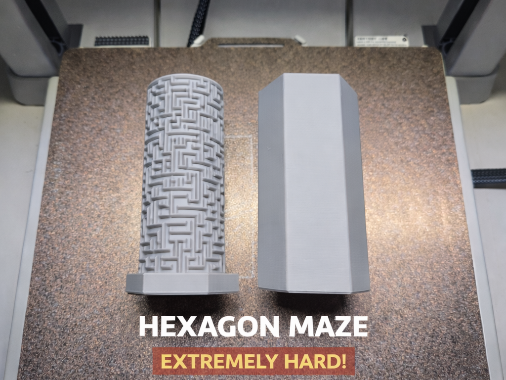 Hexagon Maze Puzzle Box - Extremely Hard!!