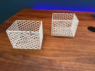 Hexagon design Storage Box