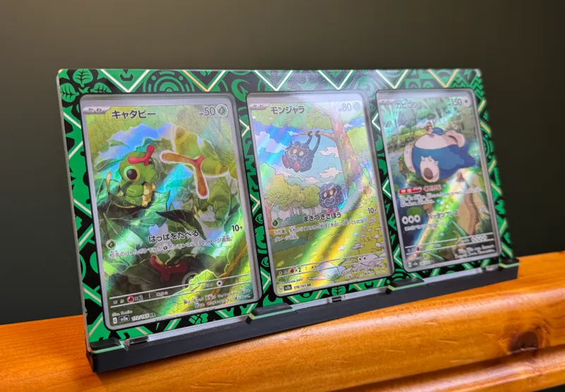 Official Pokémon triple one-touch stand