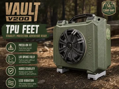 TPU Rubber Feet V200 Pelican Vault Case