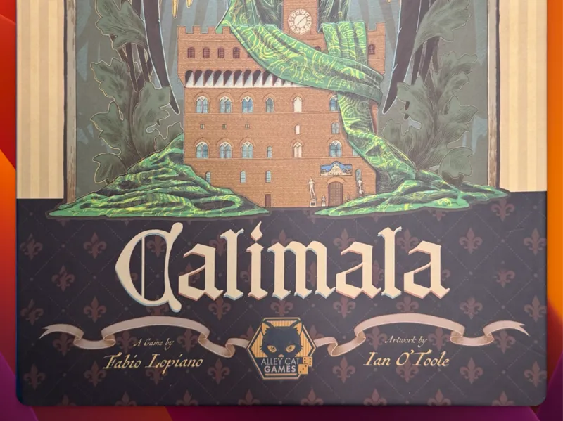 Calimala Retail Edition Game Insert