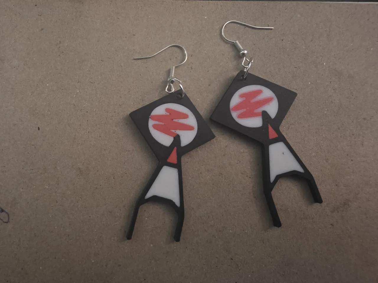 Election earrings view 2