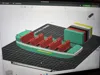 Green and Red Boat 0.08mm layer, 2 walls, 15% infill