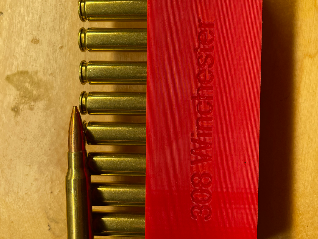 308 Win Cartridge Sleeve