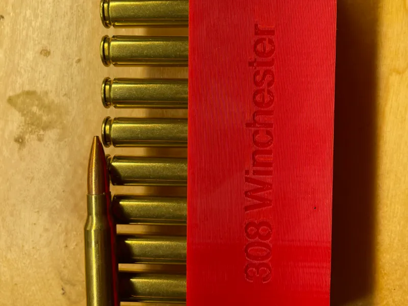 308 Win Cartridge Sleeve