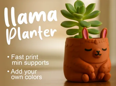 Llama Planter