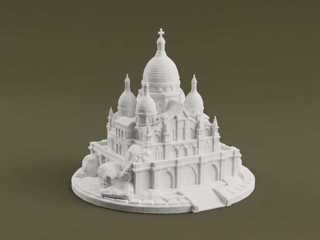 Sacré-Cœur Basilica – Paris Architecture Model