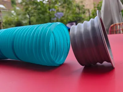 small pet play tunnel screw in end connection
