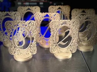 wedding table top numbers!
