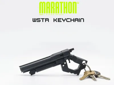 Marathon WSTR Keychain Mini Model - Single Color