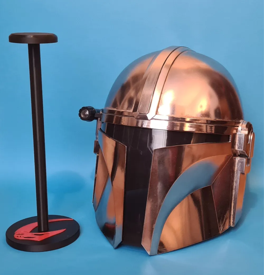 Star wars mandalorian helmet stand kit for display by CPA3D MakerWorld