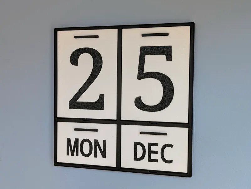 Minimalist Perpetual Calendar