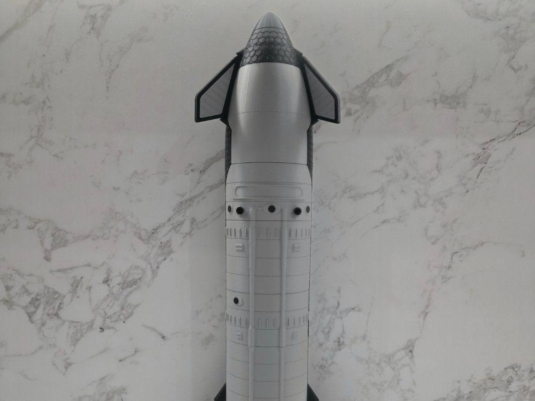 Starship V3, S39, Flight 12, 1:100 scale