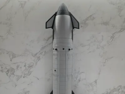 Starship V3, S39, Flight 12, 1:100 scale