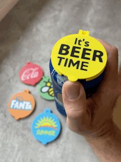Summer Drink Lids - No to insects! Print in place
