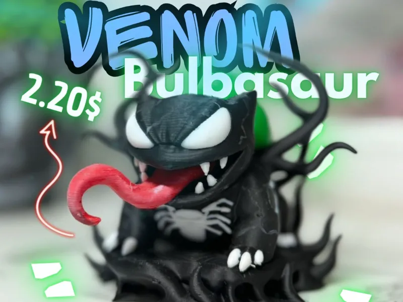 bulbasaur pokemon venom statue cool