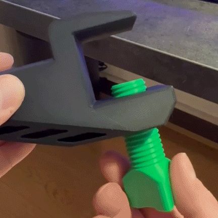 Headphone stand Clamp - with Drawer