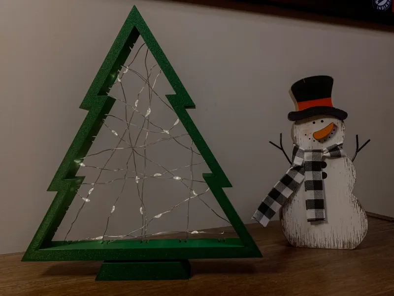 Christmas Tree with Fairy Lights