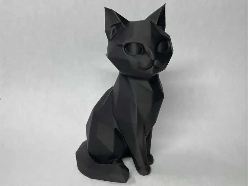 Katze Deko Low-Poly