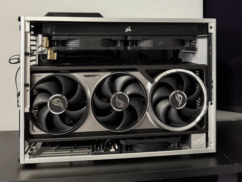 NCase M2 ASUS Astral 5080 5090 vGPU Upper Support