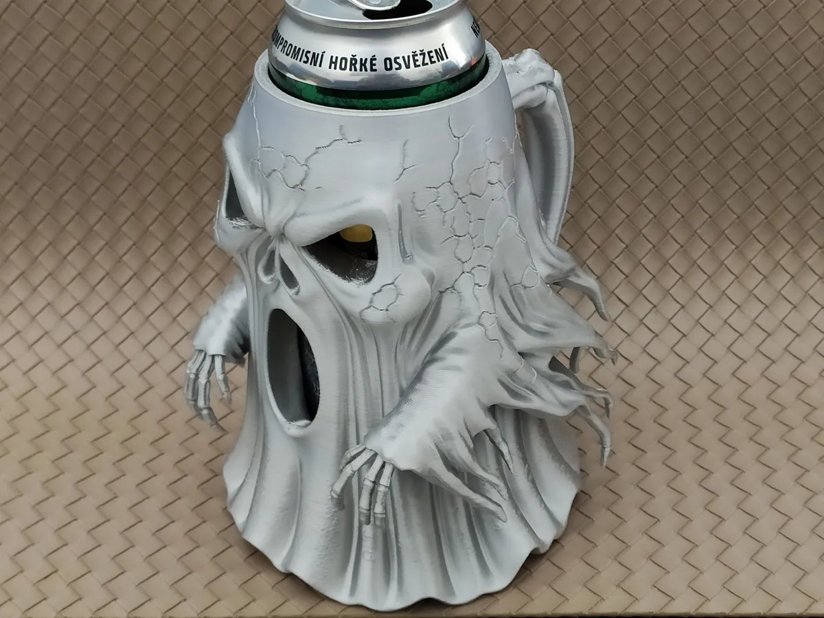 Chope fantôme pour canette