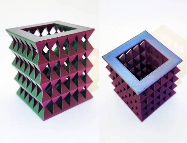 Pot à crayons losange