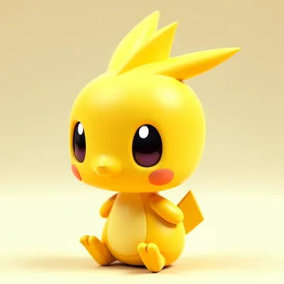 Canary (AMS) with separate eyes and base