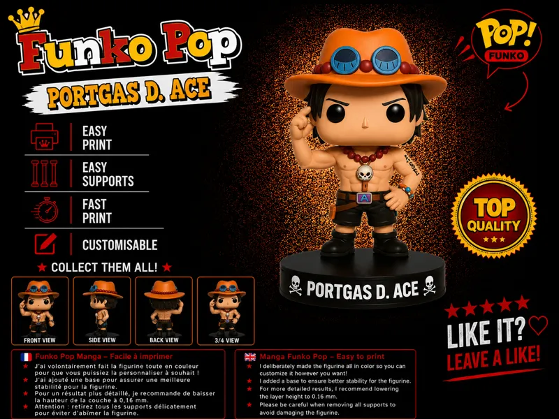 funko Pop Portgas D.ace