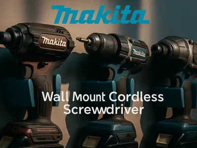 Makita wall mount cordless screwdriver