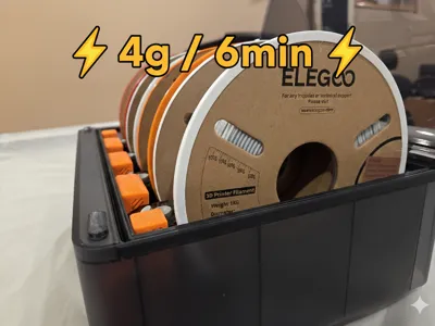 Fast Cardboard Spool Ring