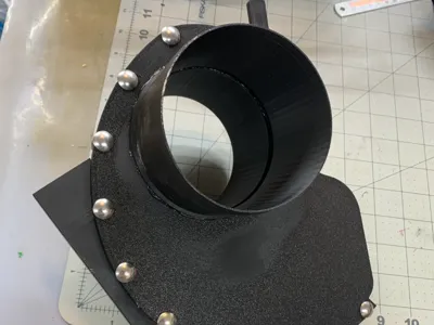 4" Dust Gate - Kidney Shape V1