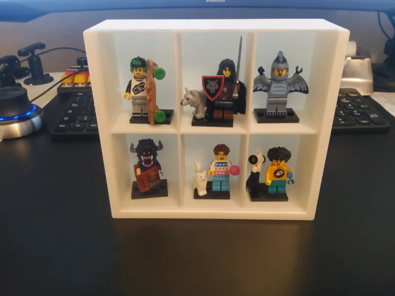 STORAGE BOX FOR MINIFIGURES
